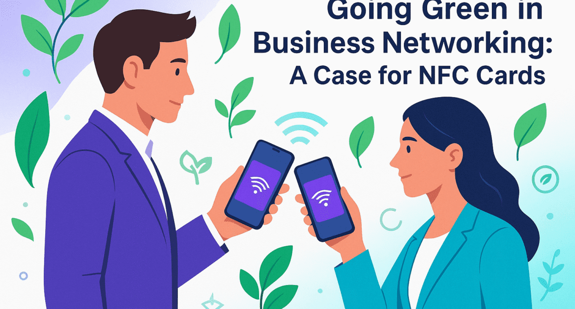 Going Green In Business Networking: A Case For Nfc Cards 7 Going Green In Business Networking A Case For Nfc Cards Min