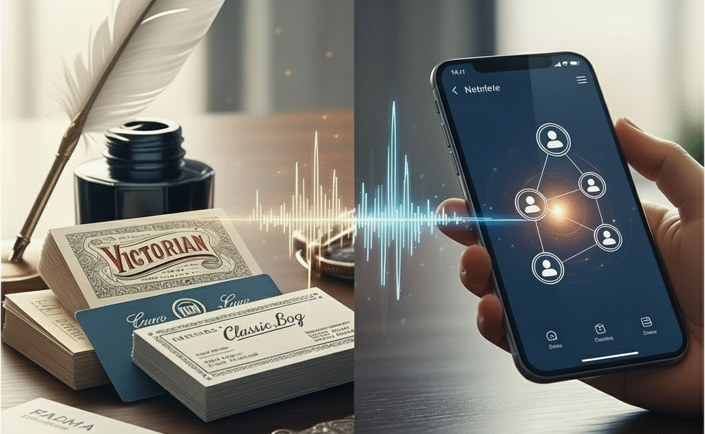 The History Of Business Cards And The Rise Of Digital Networking